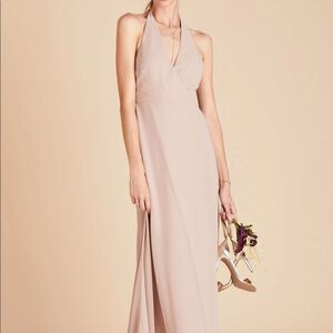 Taupe maxi dress